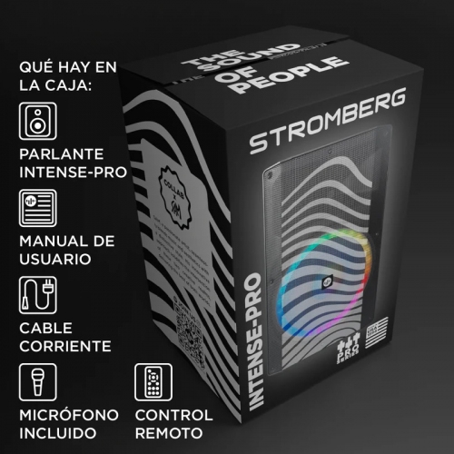 Imagen miniatura Torre De Sonido Stromberg Intense Pro Inalambrico Bluetooth
