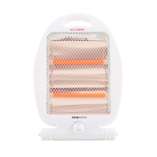 Estufa Halogena Kanji Kjh-204 2 Velas Reclinable