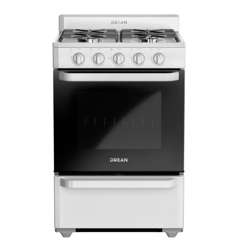 Cocina A Gas Drean Cd5602ab0 4 Hornallas Blanco