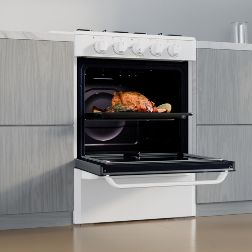 Imagen Cocina A Gas Drean Cd5602ab0 4 Hornallas Blanco