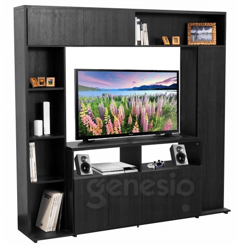 Imagen miniatura Mueble Modular Tv Led Platinum Mod 557  Negro