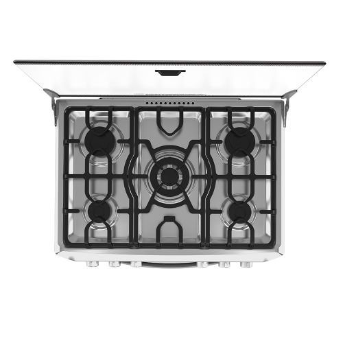 Imagen miniatura Cocina A Gas Drean Cd7609ei 5 Hornallas Multigas Inox
