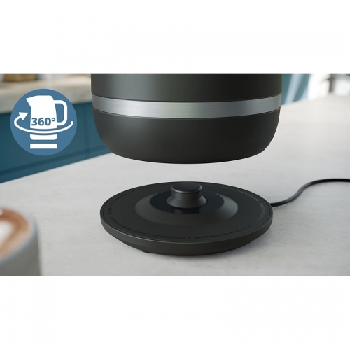 Imagen miniatura Jarra Electrica Philips Hd939690 1.7 Lts 2200w Display Dig