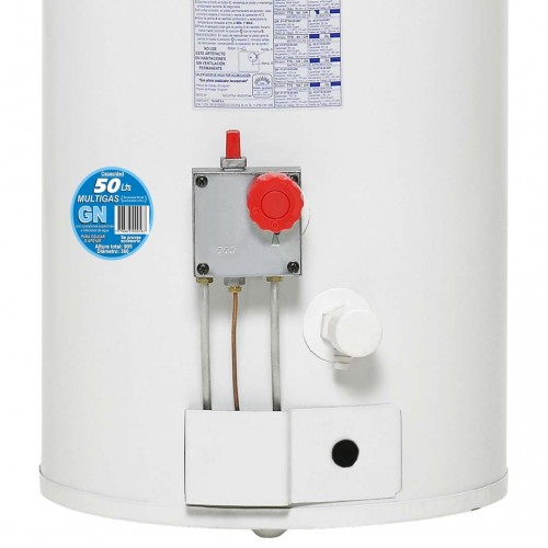 Imagen miniatura Termotanque A Gas Alta Recuperaci&oacute;n Se&ntilde;orial Tsz-50 50 Lts