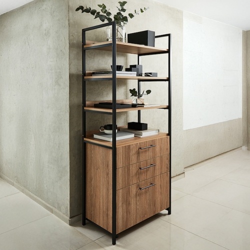Mueble Organiza Silcar Esltm 64x180x39 Olmo Finlandes