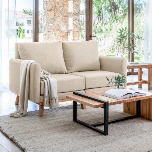 Sillon Silcar 2 Cuerpos Kali 152x88x83 Beige