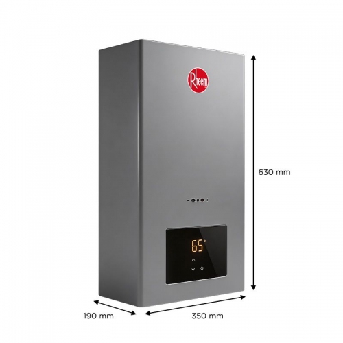 Imagen miniatura Calef&oacute;n A Gas Natural Tn Rheem R7 14lts Gris