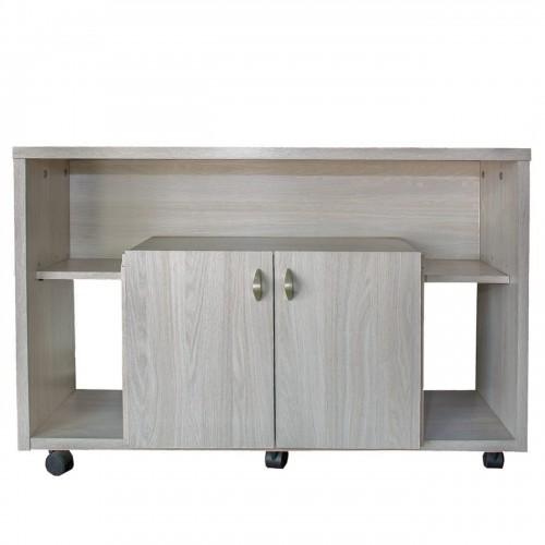 Imagen miniatura Mesa Rack Para Tv Led Audio Platinum 2604 1mt Gris Andino