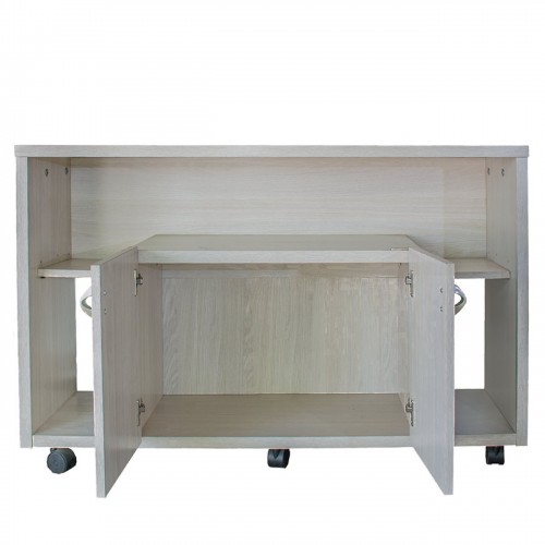 Imagen miniatura Mesa Rack Para Tv Led Audio Platinum 2604 1mt Gris Andino