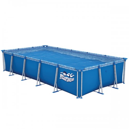 Pileta De Lona Pelopincho 1076 8000l 4,45 X 2,25 X 0,80 Mts