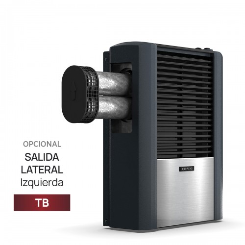 Calefactor Tiro Balanceado Coppens 4000 Cal Salida Izquierda