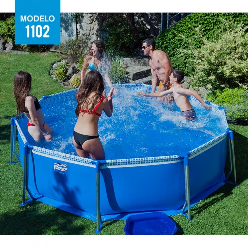 Imagen miniatura Pileta Pelopincho De Lona 1102 5500 Lts 3,05 X 0,75 Mts