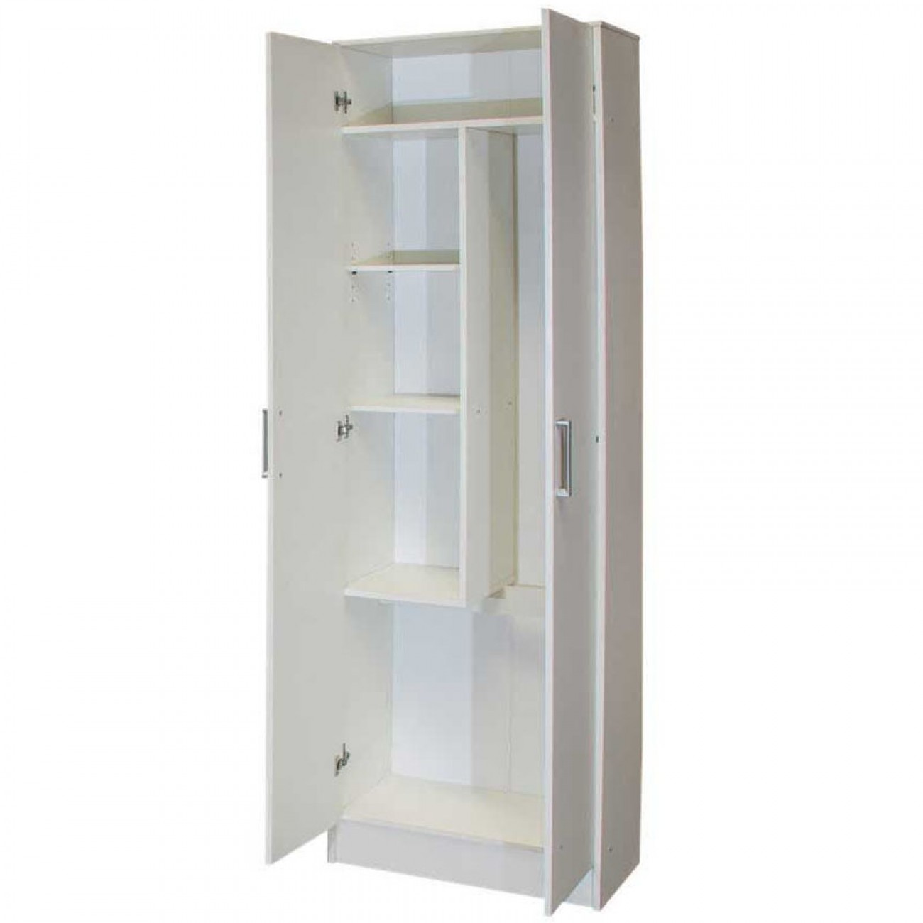 Imagen Escobero Platinum 3093 2 Puertas 4 Estantes 1.83 M Blanco