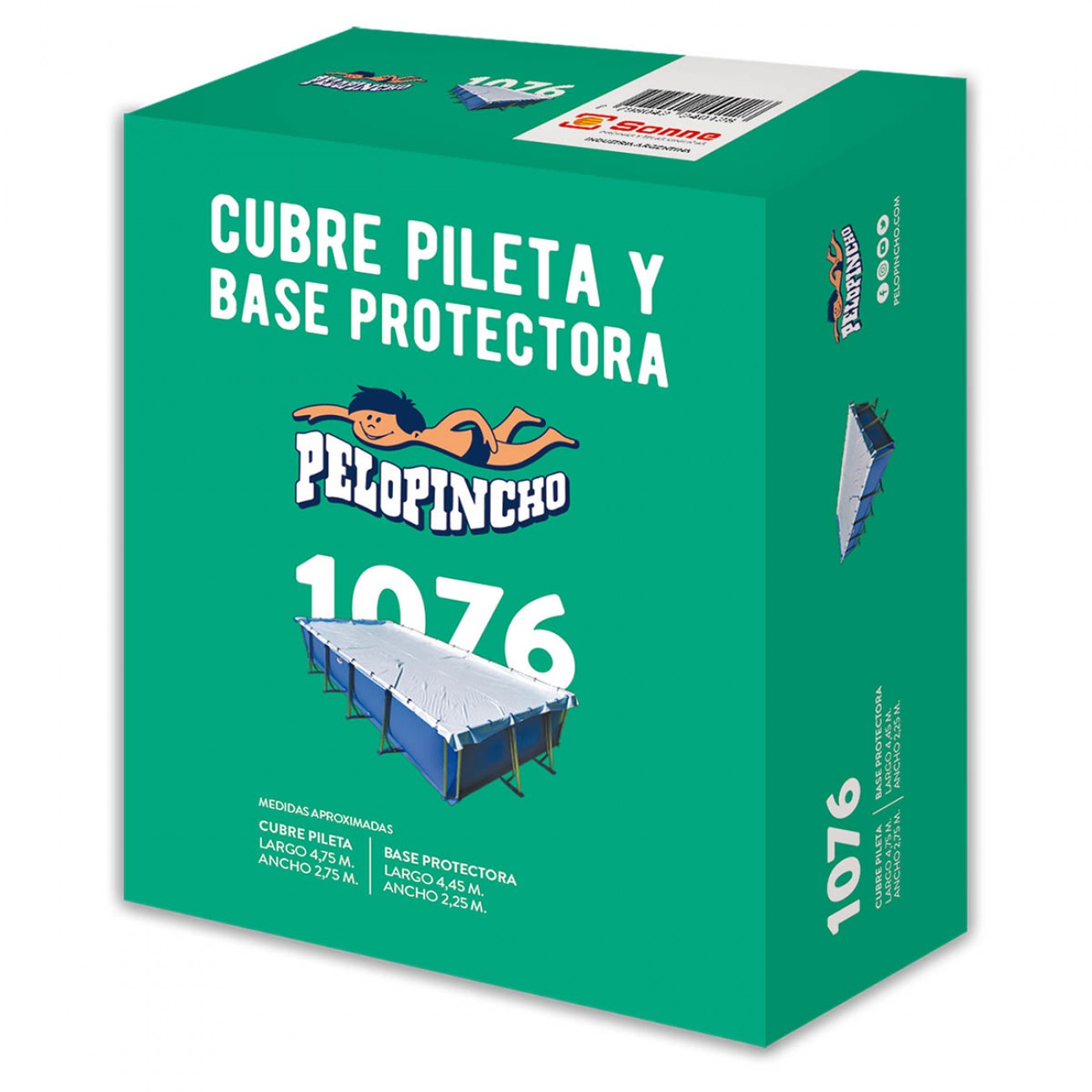 Imagen Cubre Pileta Y Base Para Pelopincho Modelo 1076