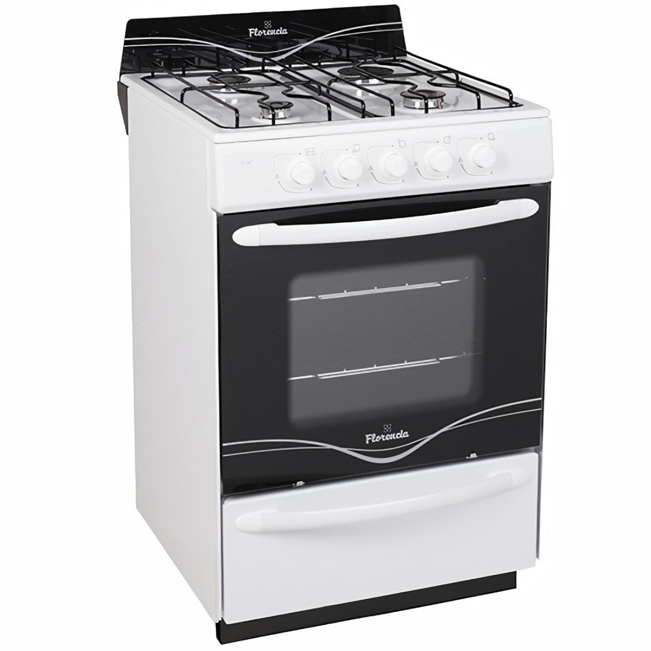 Imagen Cocina Florencia 5516f Multigas Blanca F&aacute;cil Limpieza