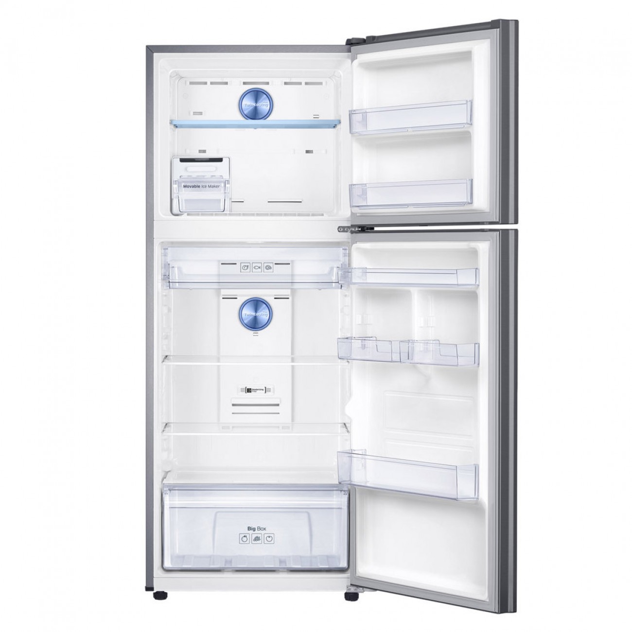 Imagen Heladera No Frost Samsung Twin Cooling Inverter 362 L Silver