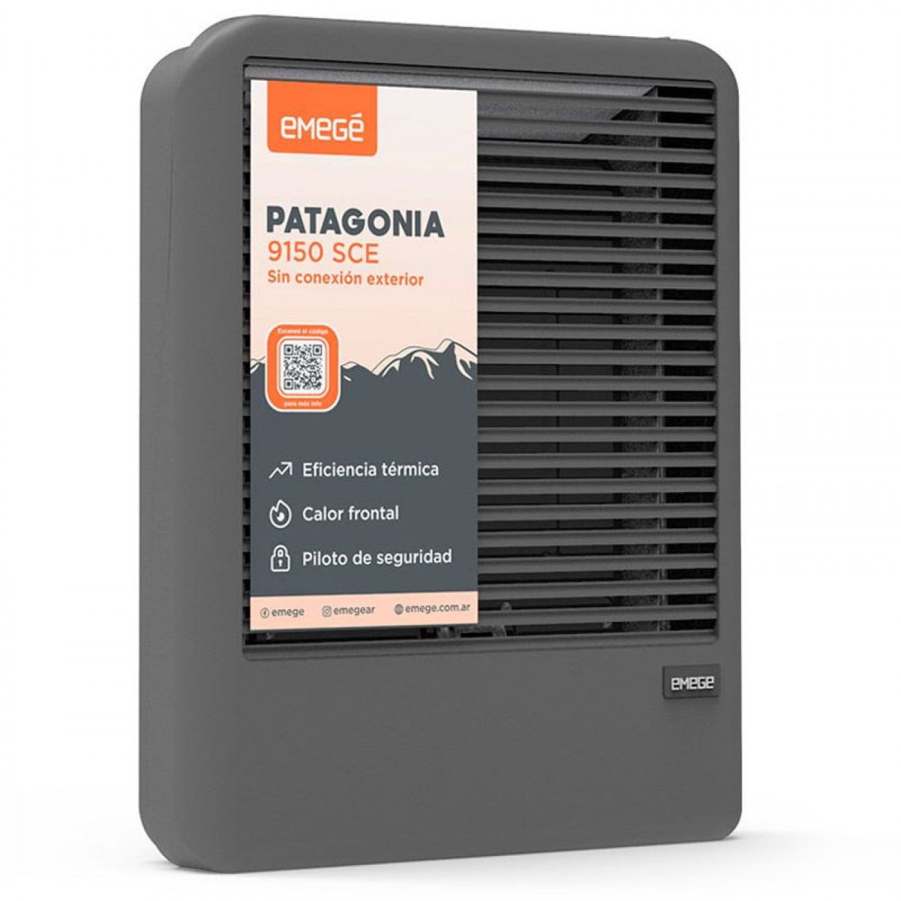 Imagen Calefactor Sin Salida Emege Patagonia 5000sce 5000 Cal Mg