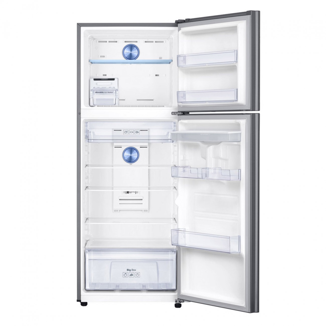 Imagen Heladera No Frost Samsung Rt38k5932sl 396 Lt Inverter Silver