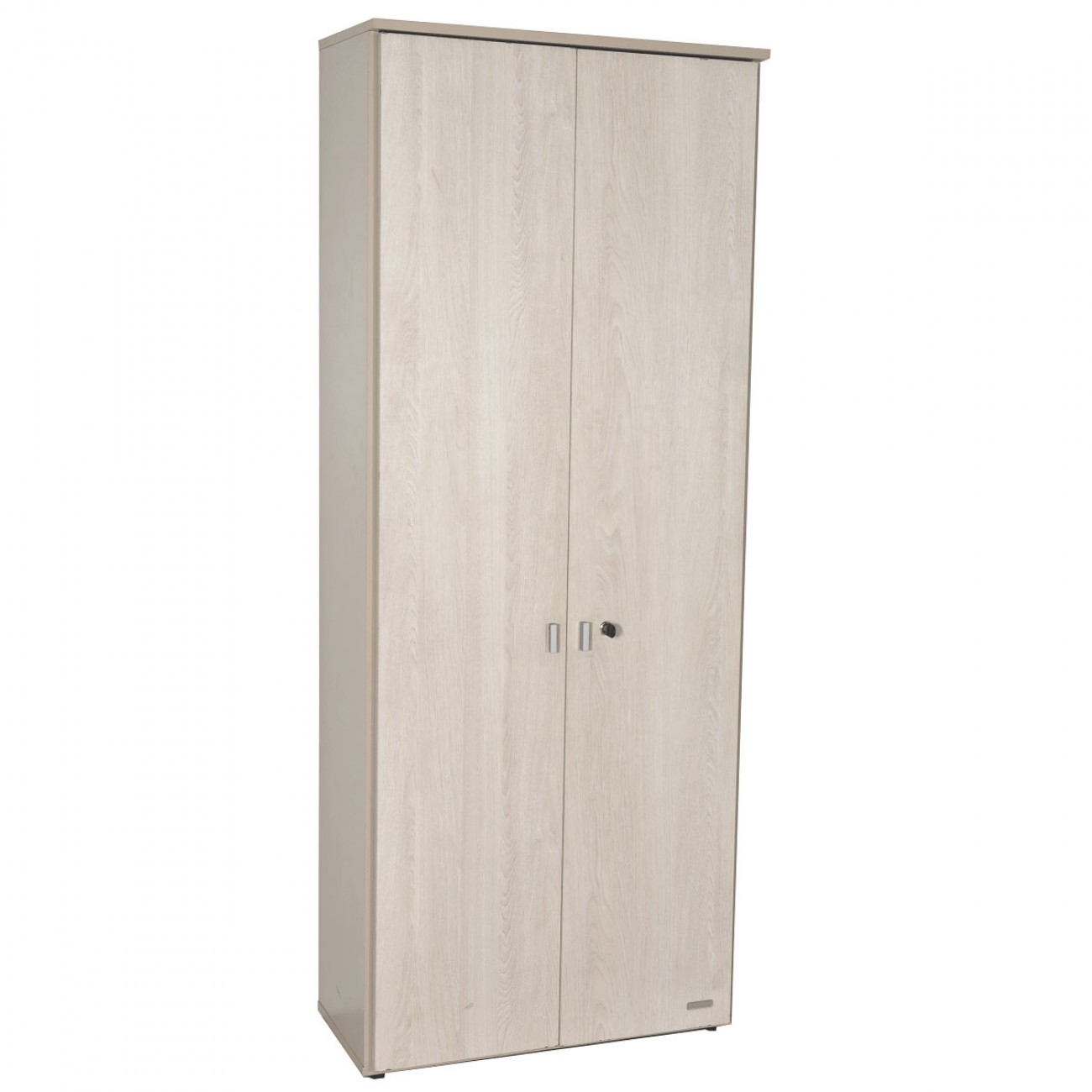 Imagen Biblioteca Platinum 529 2 Puertas Altas Con Cerradura Gris Andino/beige