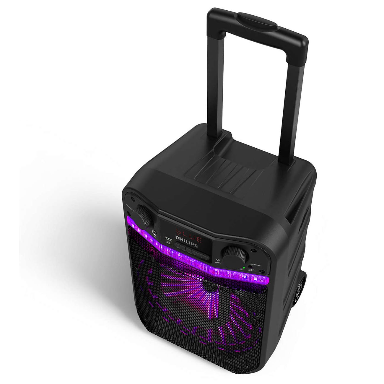 Imagen Parlante Portátil Philips Tax2206/77 20w Rms Karaoke Luces