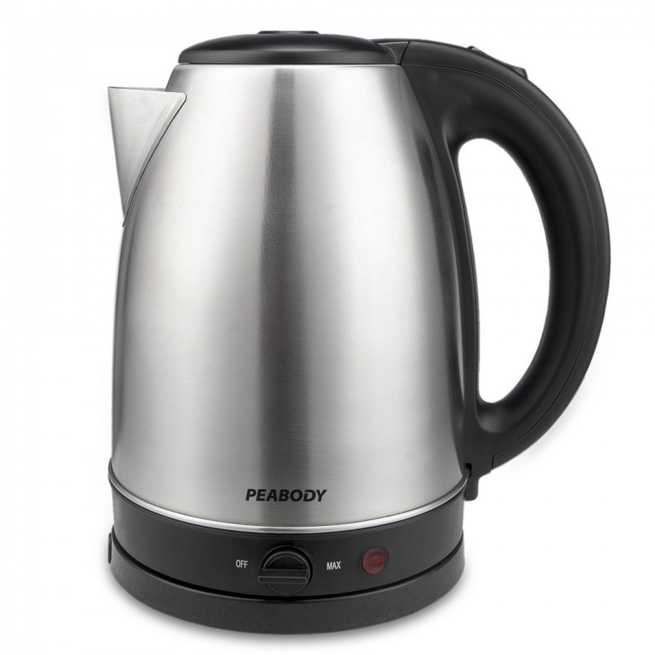 Imagen Pava El&eacute;ctrica Peabody Pe-ka1708 1.7 Lts Control Temp Inox