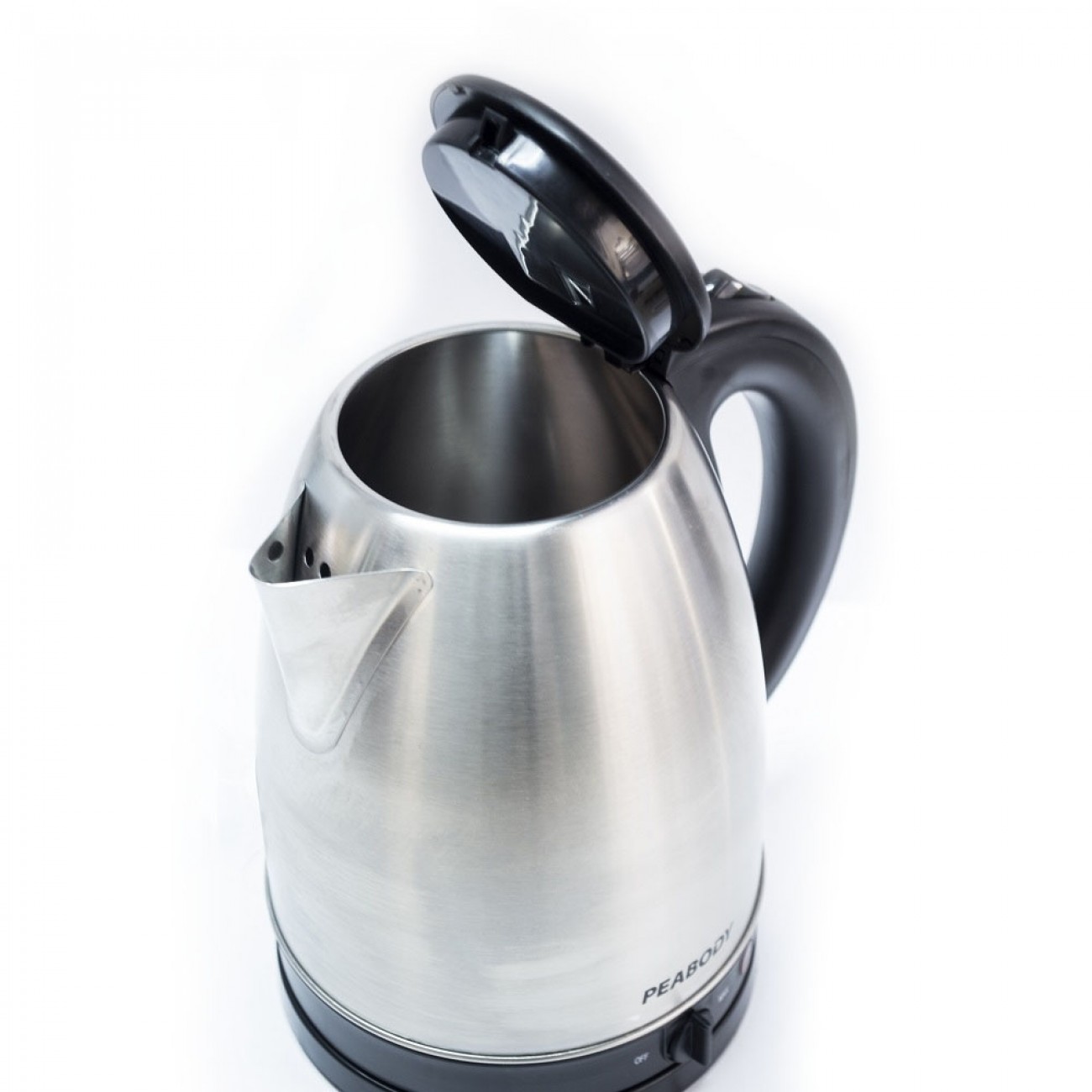 Imagen Pava El&eacute;ctrica Peabody Pe-ka1708 1.7 Lts Control Temp Inox