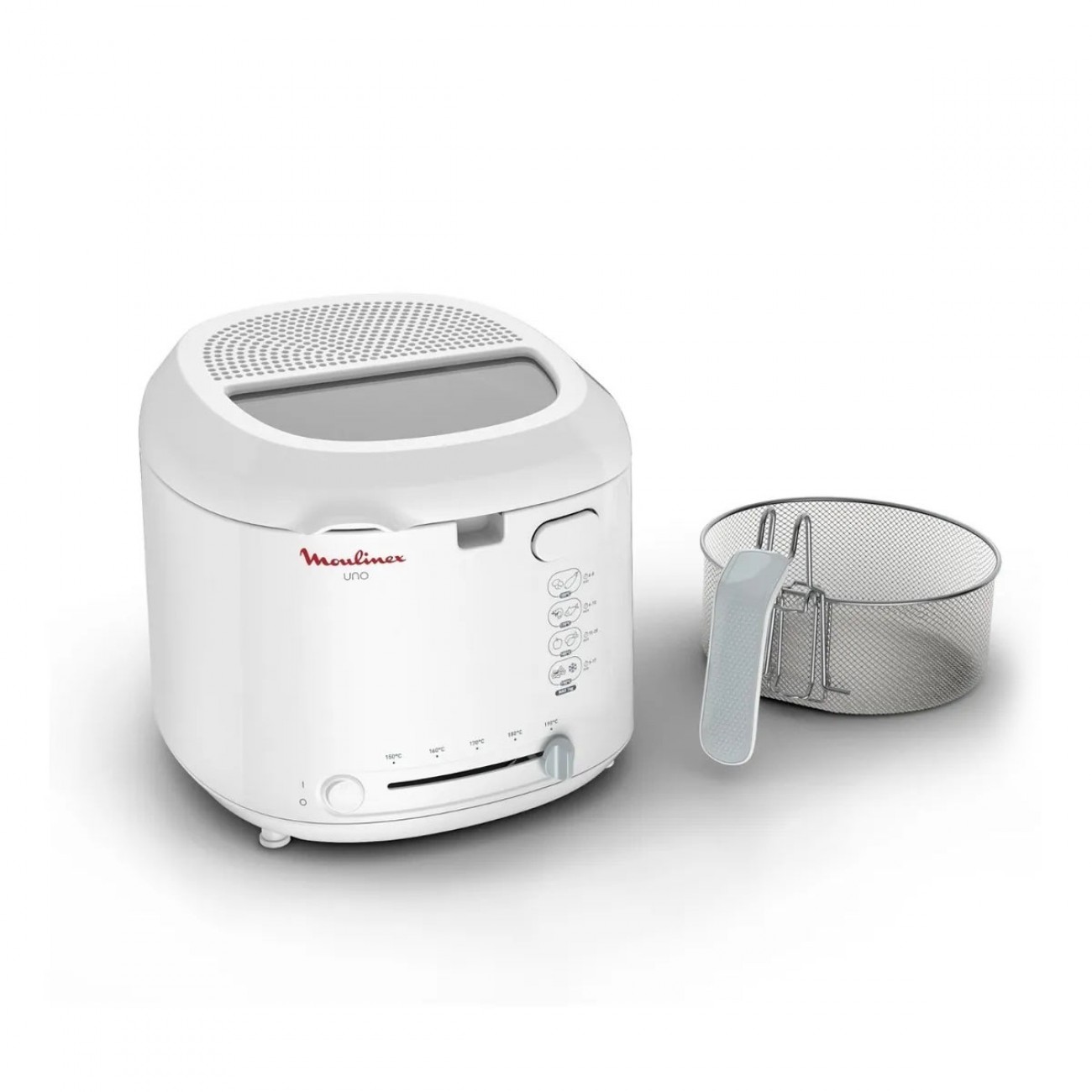 Imagen Freidora De Aceite Eléctrica Moulinex Uno Af203158 1.8l Blca