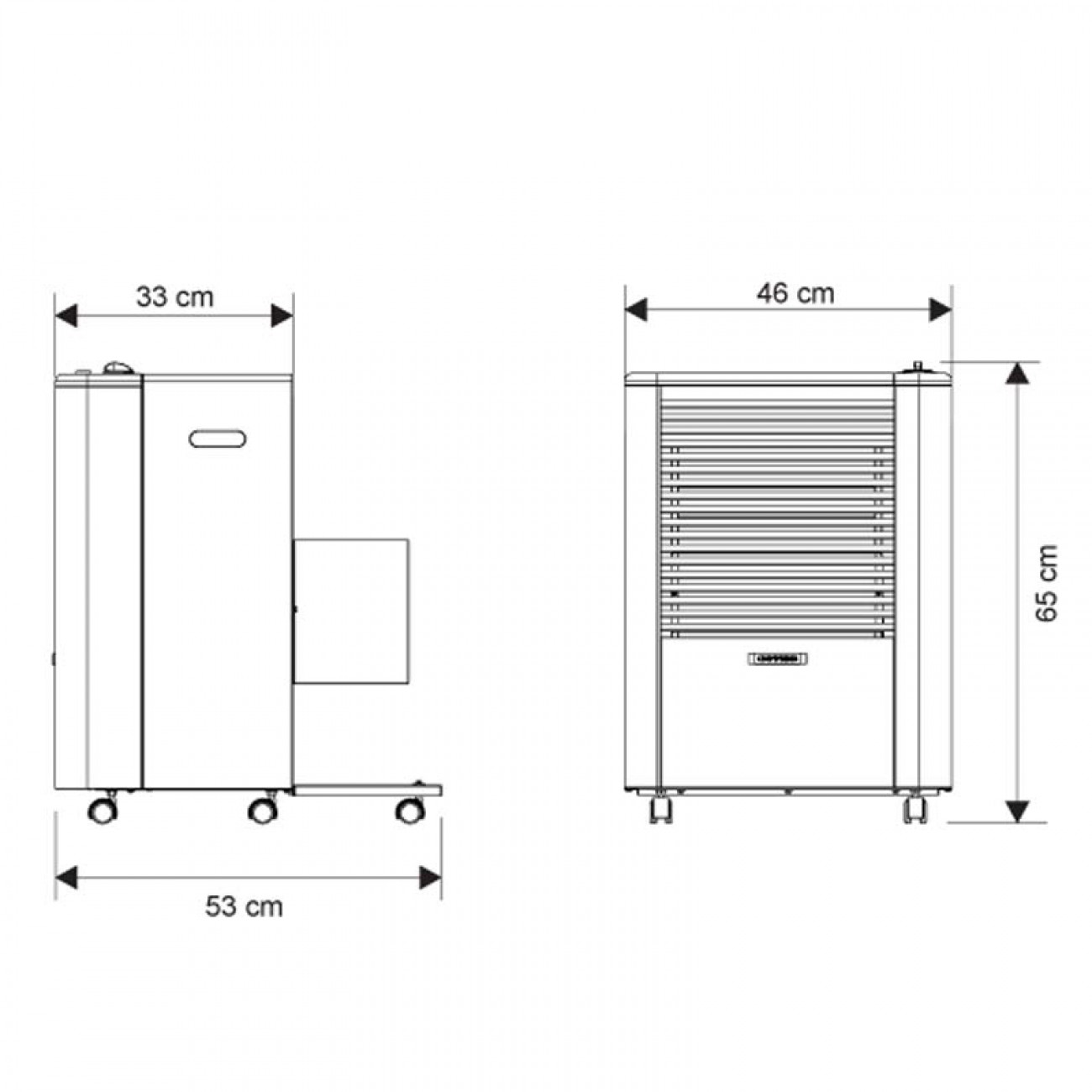 Imagen Estufa Garrafera Móvil Coppens 4300 Kcal/h 10 Kg