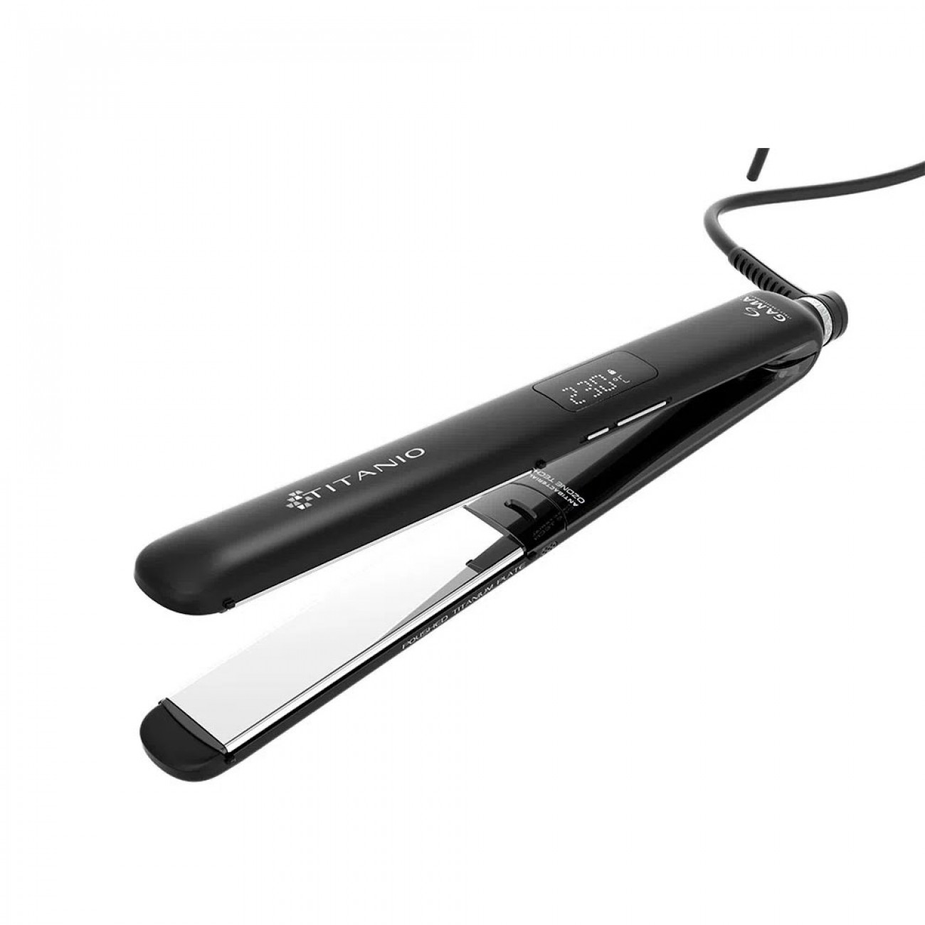 Imagen Planchita De Pelo Gama Cp14 Titanio 4d Therapy Digital