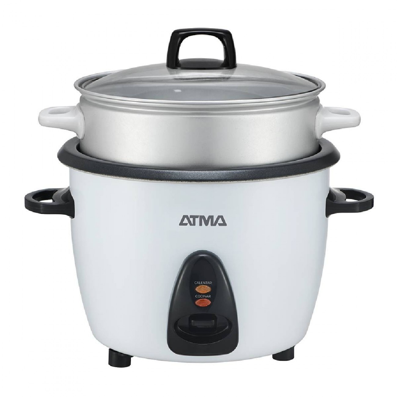 Imagen Vaporiera + Olla El&eacute;ctrica Arrocera Atma Sumb21p 1.8l 700w