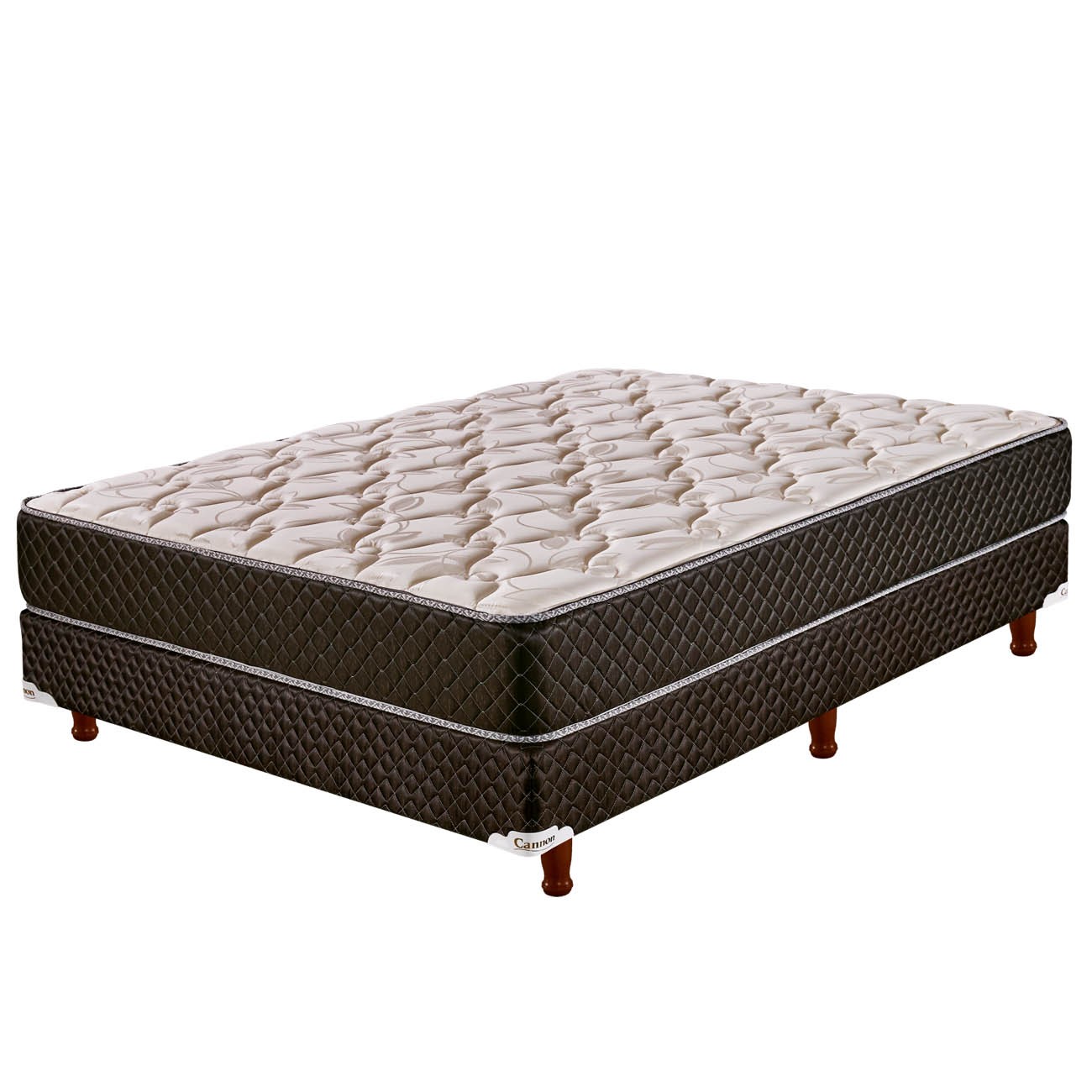 Imagen Conjunto Colchon Y Sommier 2p Cannon Exclusive 190x140 Espuma