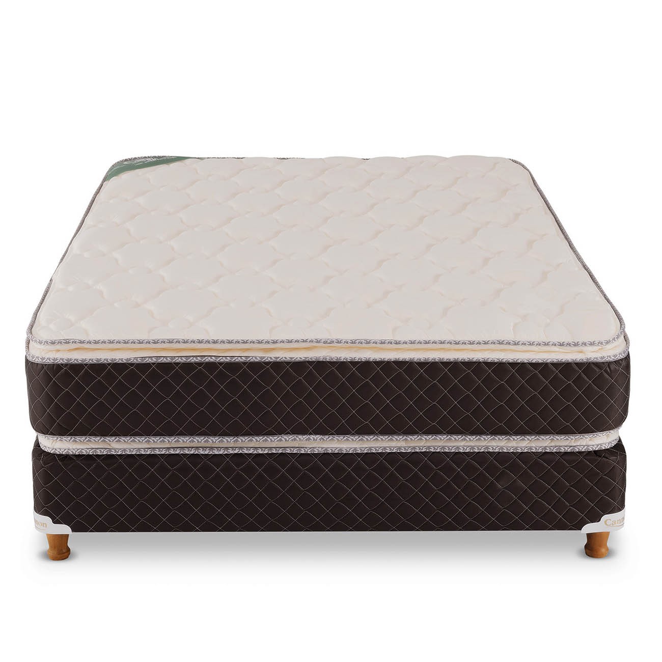 Imagen Conjunto Colchon Y Sommier 2p Cannon Exclusive Pillow 190x140 Espuma