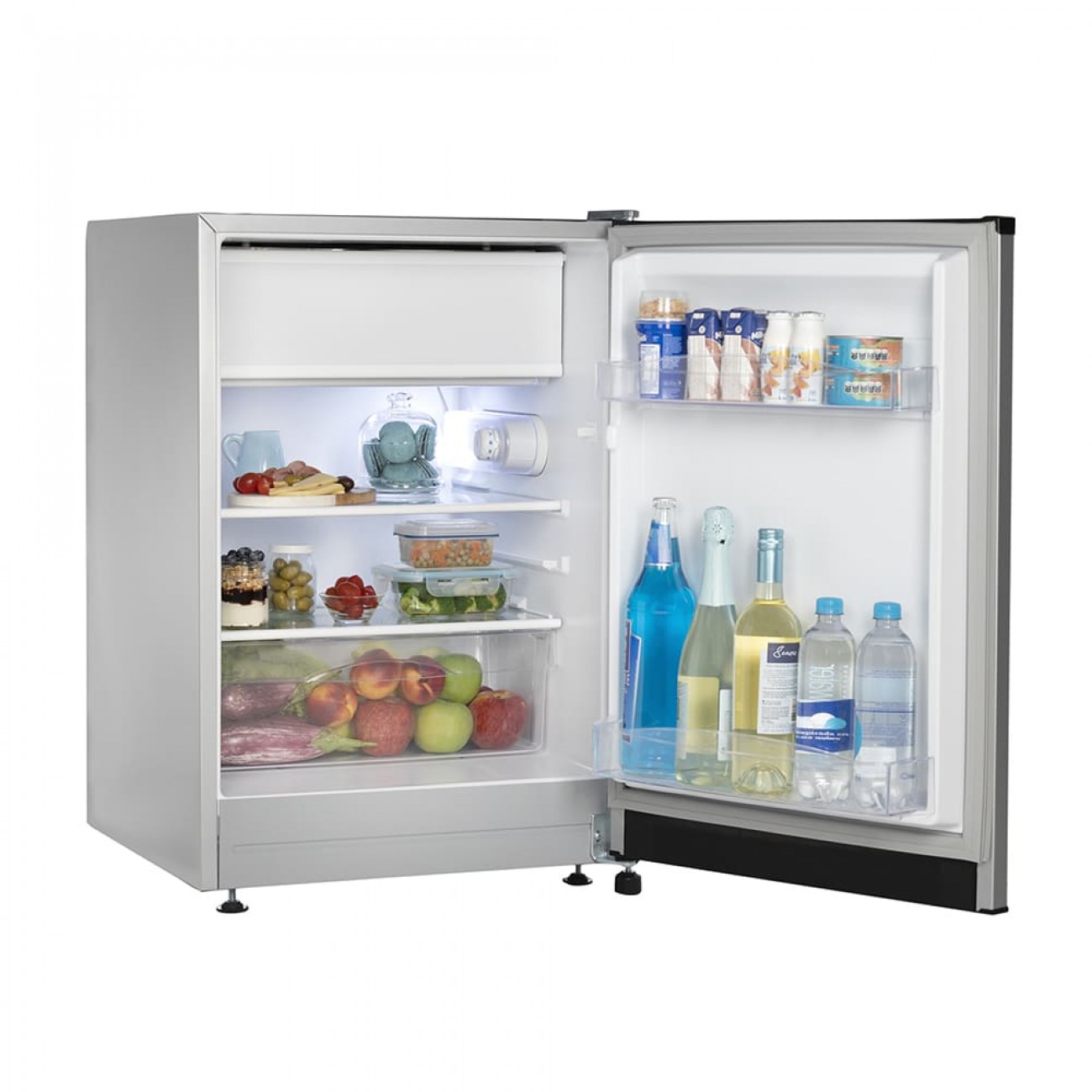 Imagen Heladera Frigobar Bajo Mesada Drean Hdr120f00s 120l Silver