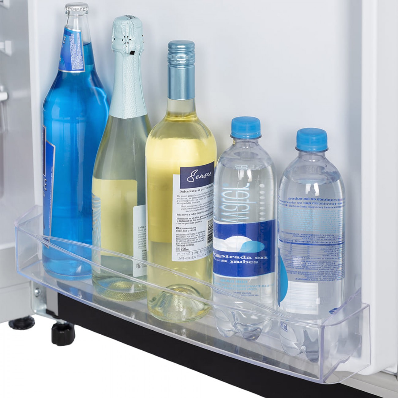 Imagen Heladera Frigobar Bajo Mesada Drean Hdr120f00s 120l Silver