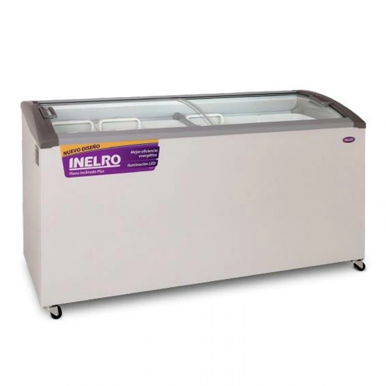 Imagen Freezer Exhibidor Horizontal Inelro Fih-550pi Plus 455 Lts