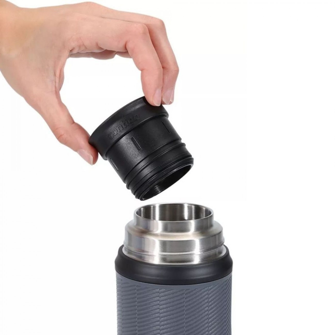 Imagen Termo Contigo 739 Ml Inox Thermalock Pico Cebador 360º Specked