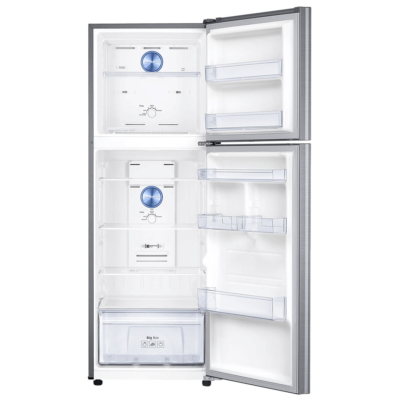 Imagen Heladera No Frost Inverter Samsung Rt32k5070s8 330 Lt Silver