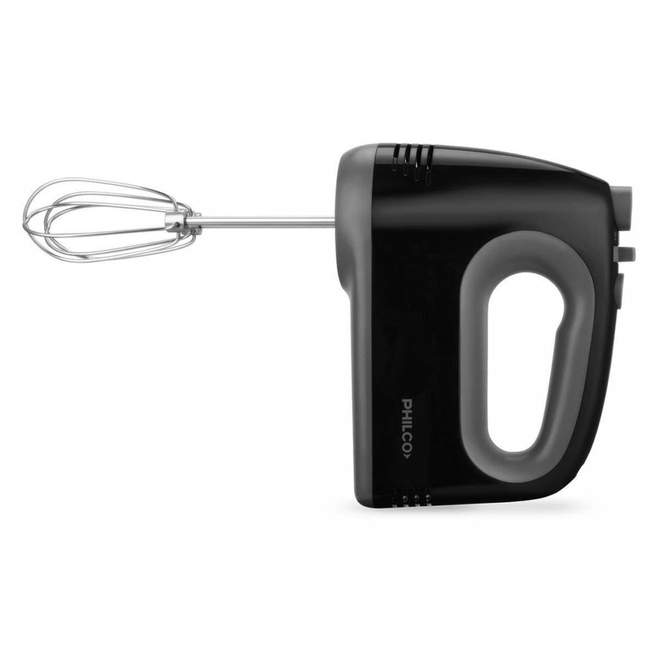 Imagen Batidora Manual Atma Bm8738pp 300w 5 Vel Amasador Negra