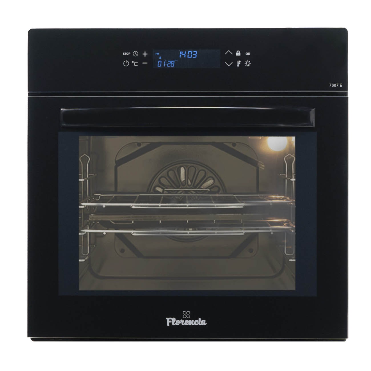 Imagen Horno Eléctrico Empotrable Florencia 7887e Digital Negro