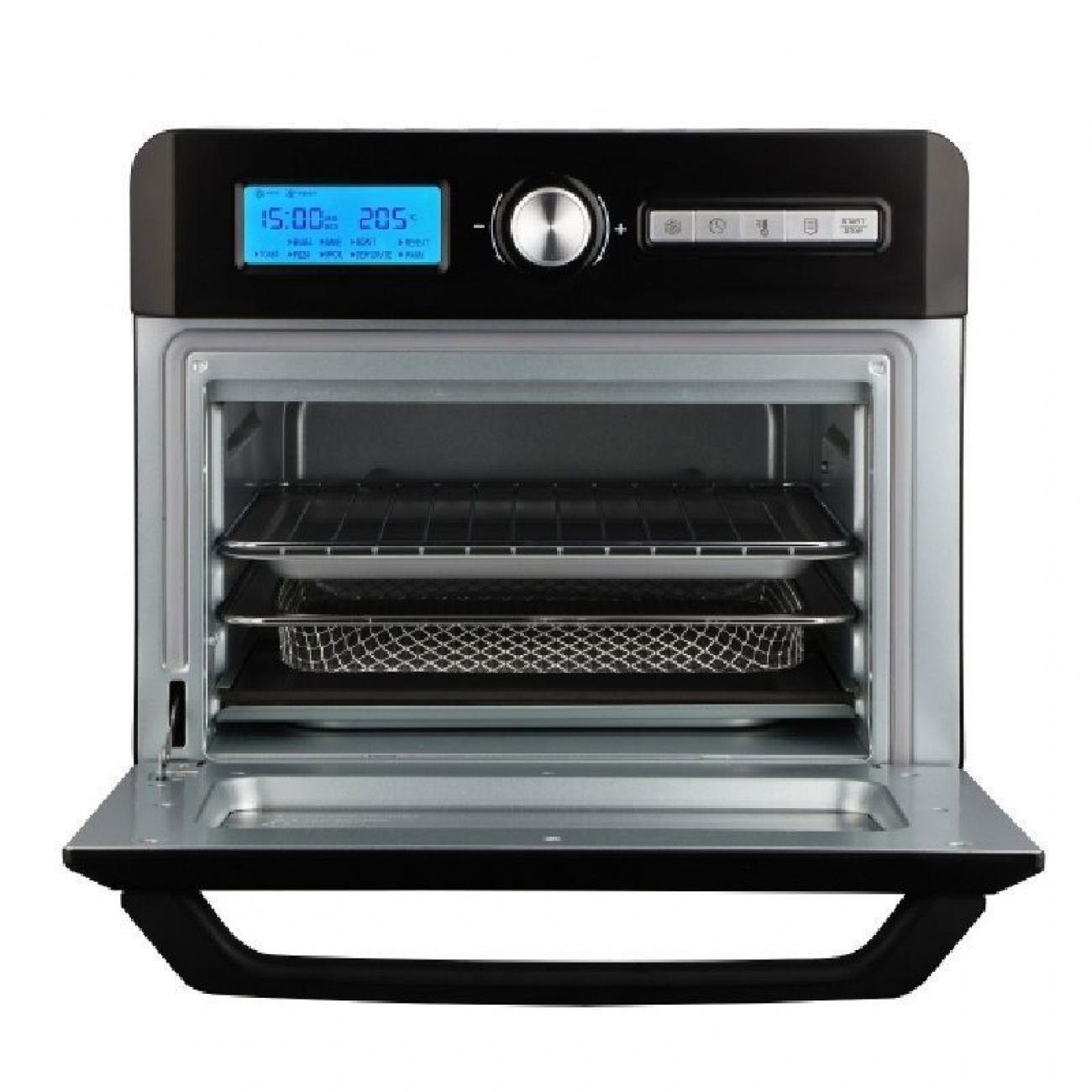 Imagen Horno Eléctrico Y Freidora De Aire Peabody Pe-hdm15n 15l Led