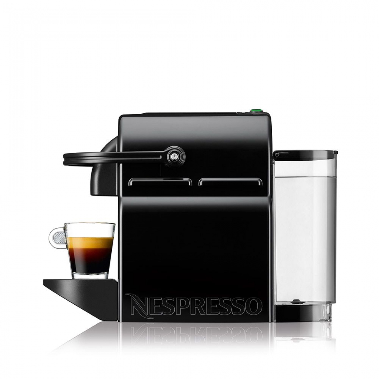 Imagen Cafetera A C&aacute;psula Nespresso Inissia Black + Aeroccino 3