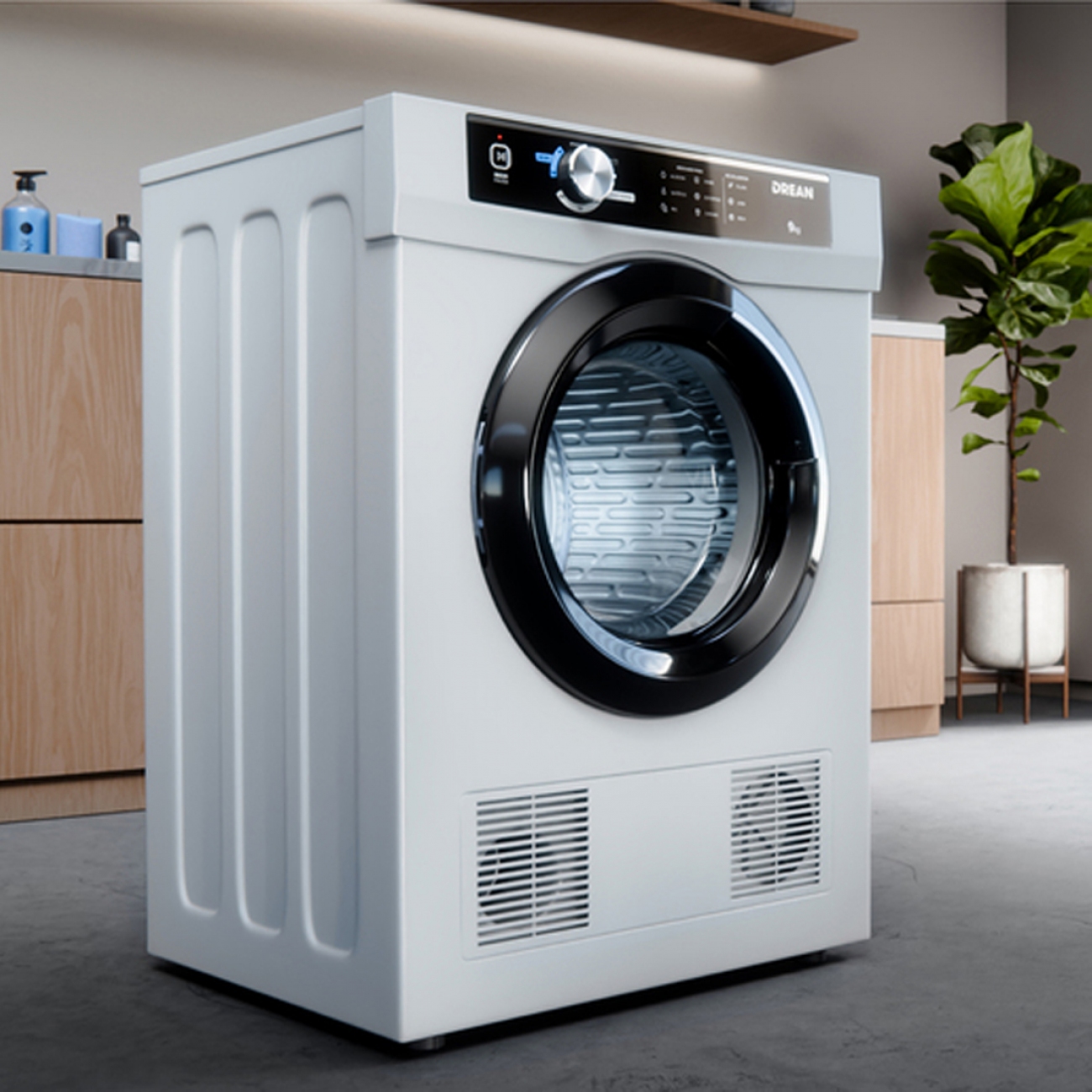 Imagen Secarropas Por Calor Drean Sed090vbcl0 9 Kg Blanco