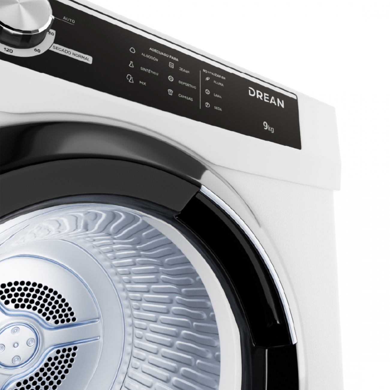 Imagen Secarropas Por Calor Drean Sed090vbcl0 9 Kg Blanco