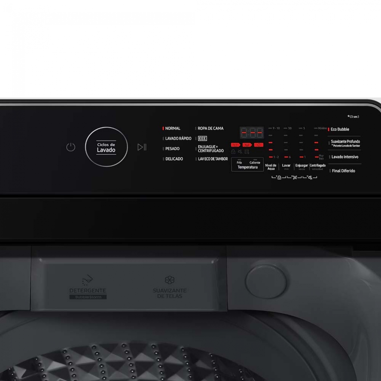 Imagen Lavarropas Autom&aacute;tico Inverter Samsung Wa85 White 8,5 Kg