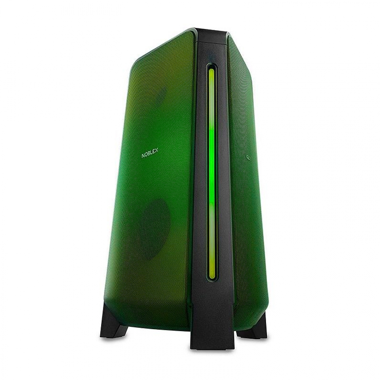 Imagen Parlante Portátil Noblex Mnt2x Bluetooth 2400w Pmpo Led