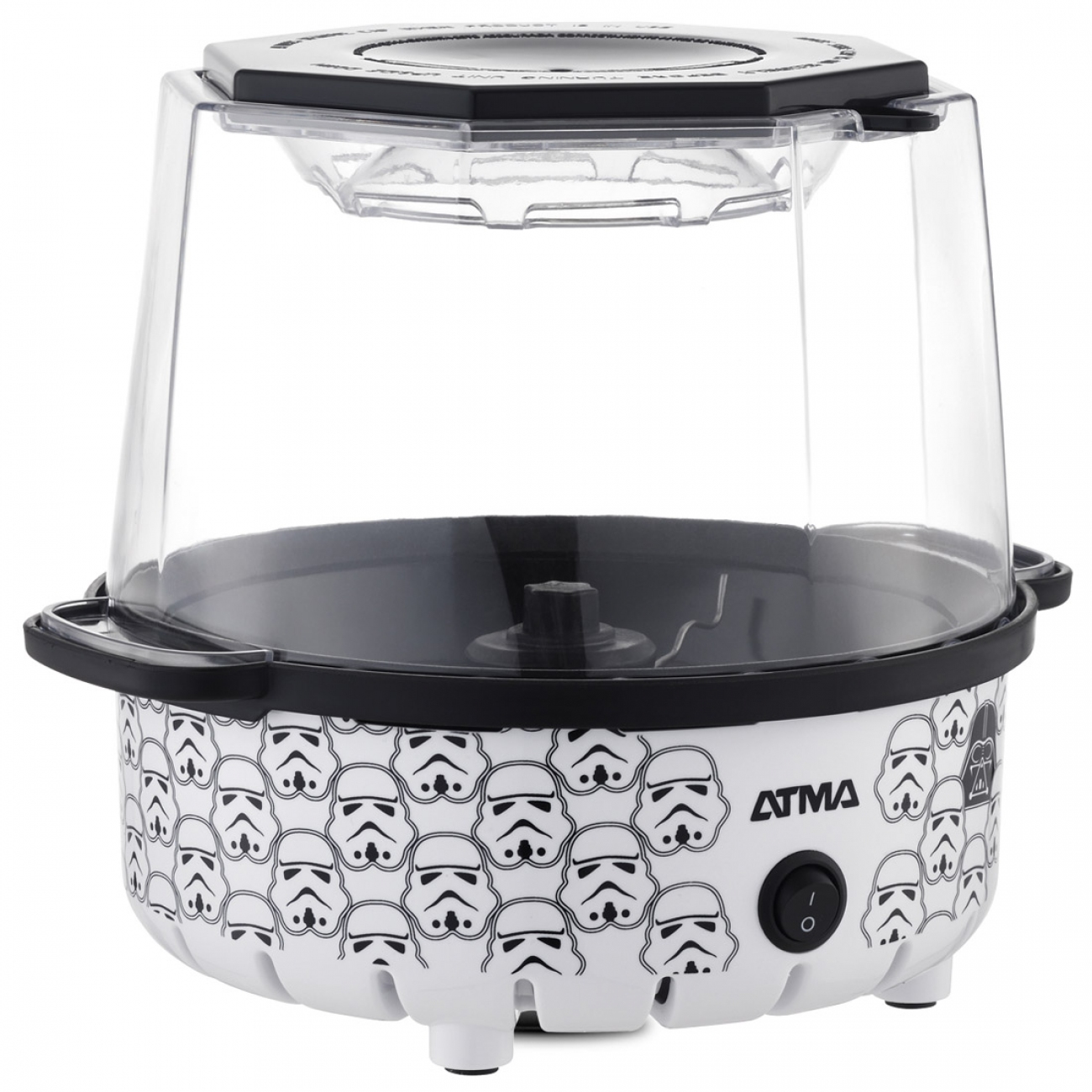 Imagen Pochoclera El&eacute;ctrica Atma Poat9802swp Star Wars Por Aire Caliente