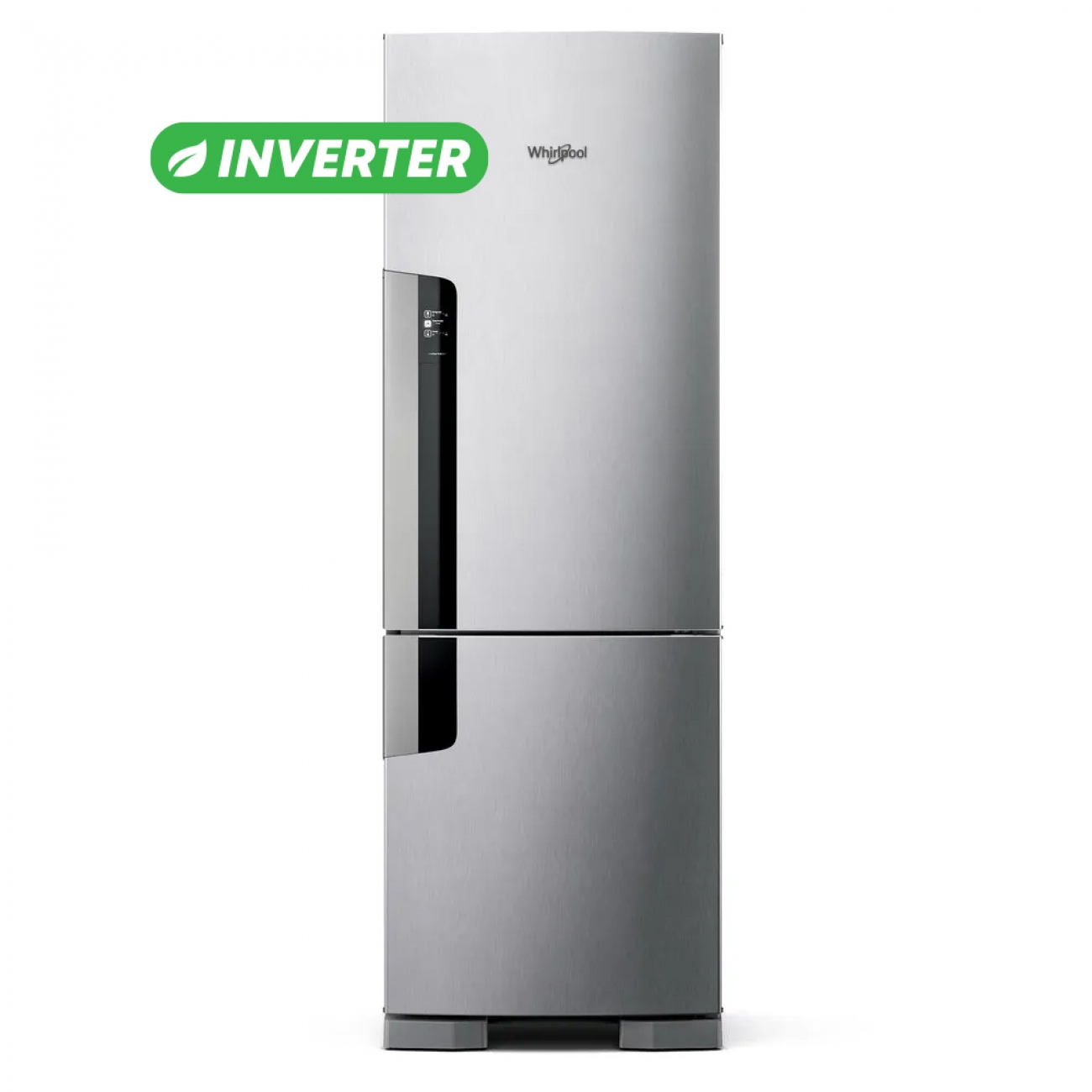 Imagen Heladera No Frost Whirlpool Wre44bkdim 397 Lts Inverter Inox