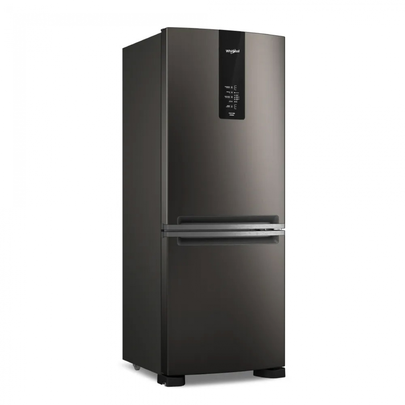 Imagen Heladera No Frost Whirlpool Wre57ce 449 Lts Inverter Negra