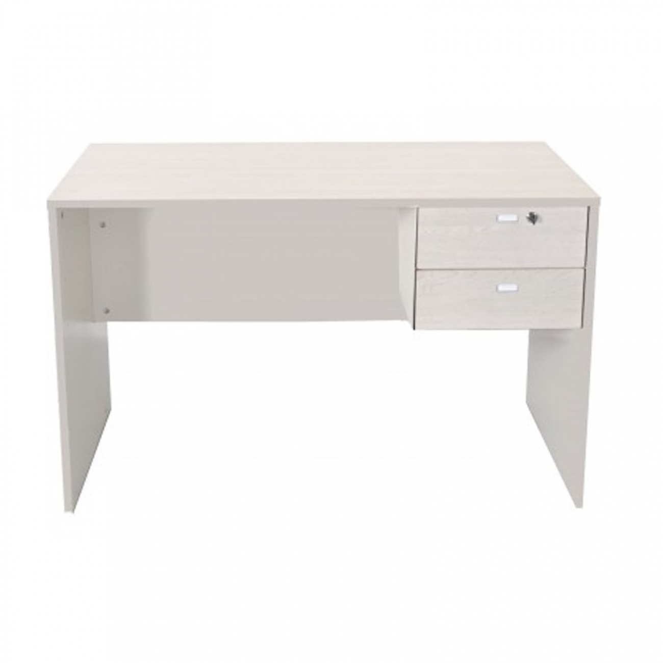 Imagen Escritorio Oficina Platinum 502 1.20 M 2 Cajones Gris Andino