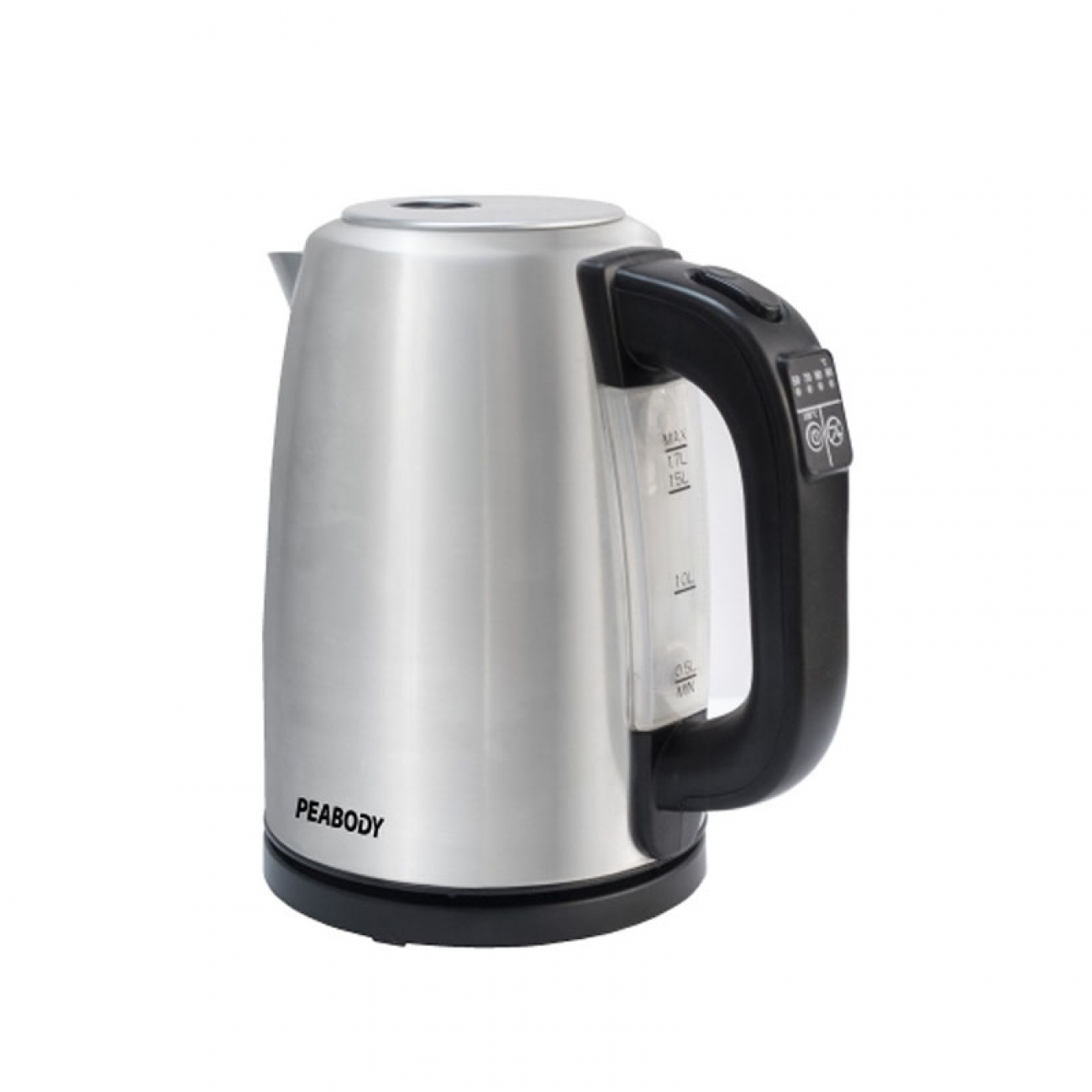 Imagen Pava Eléctrica Peabody Pe-dka1850 2200w 1.7 Lt Inoxidable